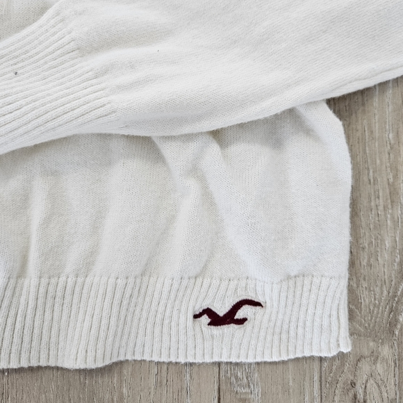 Hollister Sweater, Size L, Off White/Cream - Picture 4 of 9